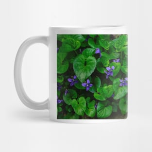 Blue Violets returned Mug
